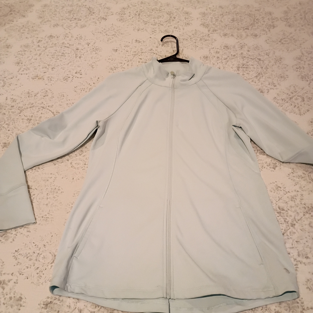 Apana Soft Blue Activewear Jacket